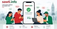 Jeunes entrepreneurs marocains derrière la plateforme Sawti