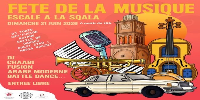 Casablanca en Symphonie: La Sqala Vibre au Rythme de la Fête de la Musique 6 Fête de la Musique Casablanca