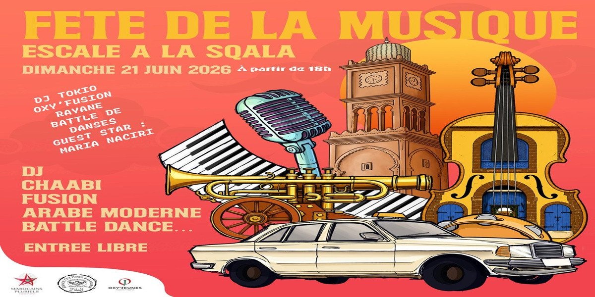 Casablanca en Symphonie: La Sqala Vibre au Rythme de la Fête de la Musique 3 Fête de la Musique Casablanca