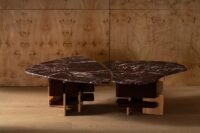 Contemporary Filipino furniture, including pieces from Tahanan by Brian Ver, showcasing a blend of traditional craftsmanship and modern design.