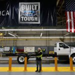 Ford chief operating officer Kumar Galhotra speaking, representing the company's decision to rehire veteran engineers after AI shortcomings.