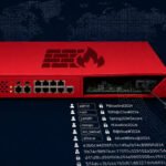 FortiBleed Unmasked: The Multi-Vendor Credential Harvesting Operation Targeting 110 Million Accounts 8 Illustration of a digital lock with network lines, representing a cybersecurity breach on FortiGate firewalls by the FortiBleed operation.
