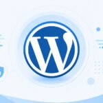 Illustration of a padlock with a WordPress logo and data flowing out, symbolizing a security breach in the Gravity SMTP plugin.