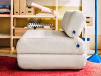A vibrant and playful collection of furniture and home accessories from IKEA PS 2026, showcasing innovative and interactive designs.