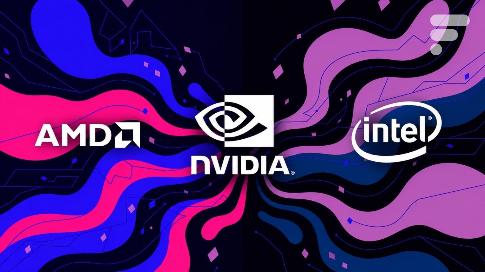 Image conceptuelle du Steam Deck, symbolisant l'avenir du jeu PC portable et les innovations à venir d'AMD, Nvidia et Intel.