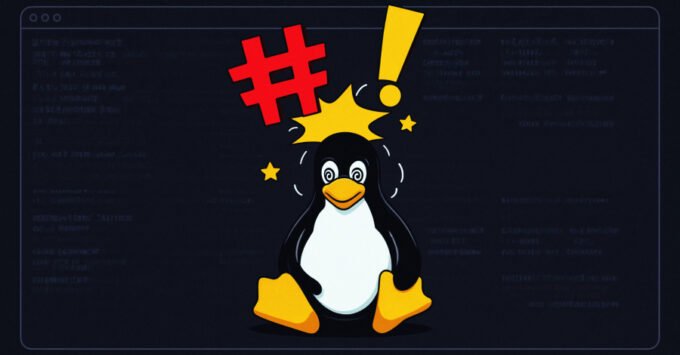 A close-up of a Linux terminal with code, symbolizing a critical kernel vulnerability and exploit.