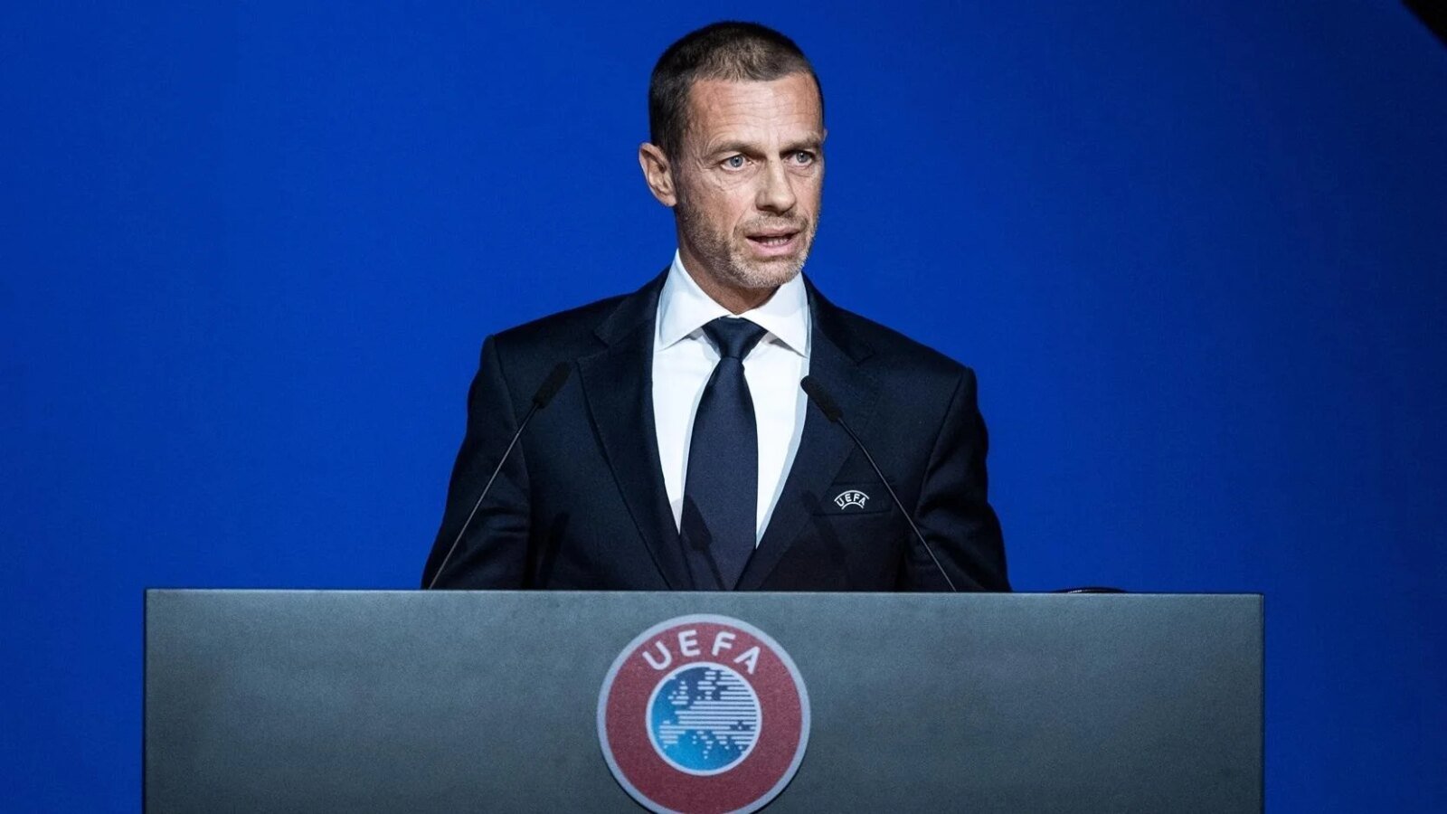 Le président de l'UEFA, Aleksander Čeferin
