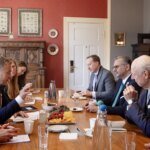 Sahara Marocain : Oslo, la Norvège se propose en terre de dialogue pour la paix 2 Andreas Motzfeldt Kravik, vice-ministre norvégien des Affaires étrangères, lors d'une réunion sur le Sahara Occidental.