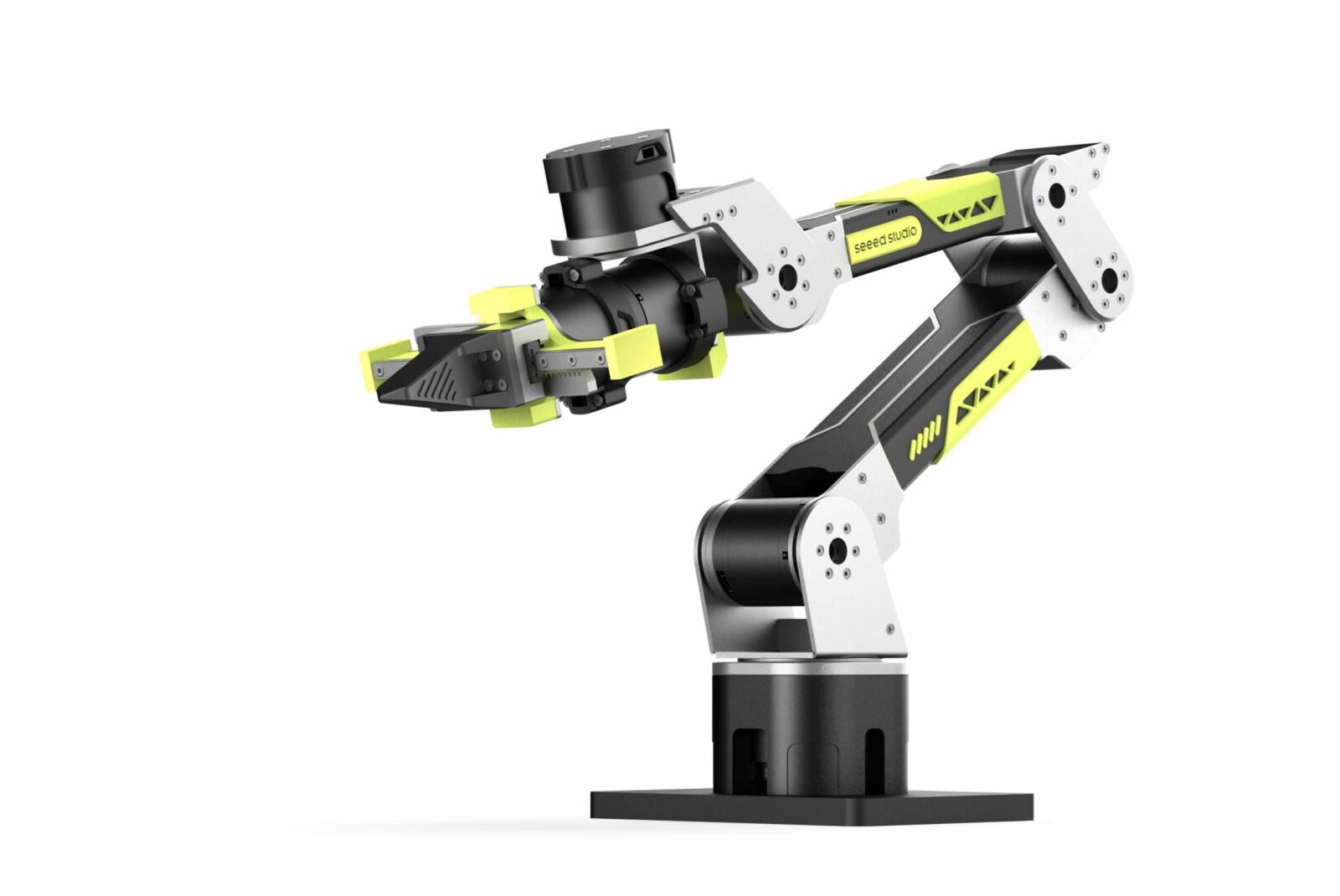 Innovation Unlocked: OSHWA Certifies 16 Groundbreaking Open Source Hardware Projects in May 1 Three certified open source hardware projects: a robotic arm, a windmill-themed badge, and an FPGA development board.
