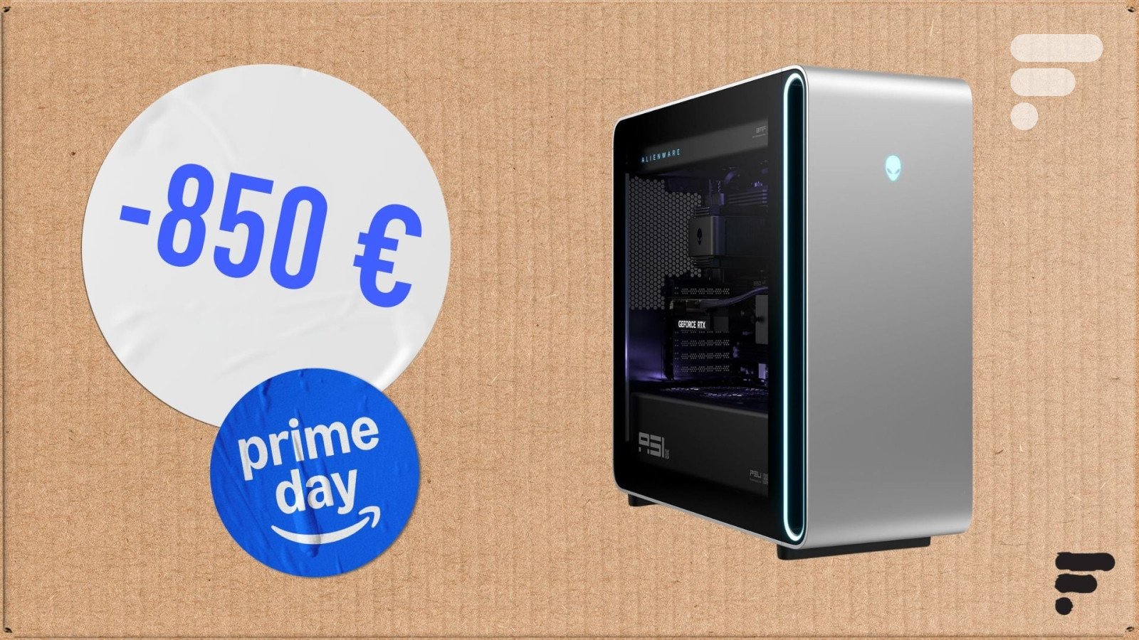 Offre Choc : L'Alienware Area-51, bête de course avec RTX 5080 et Core Ultra 9, s'affiche à prix cassé pour le Prime Day ! 3 Tour PC gamer Alienware Area-51 avec éclairage RGB, affichant ses composants internes puissants.