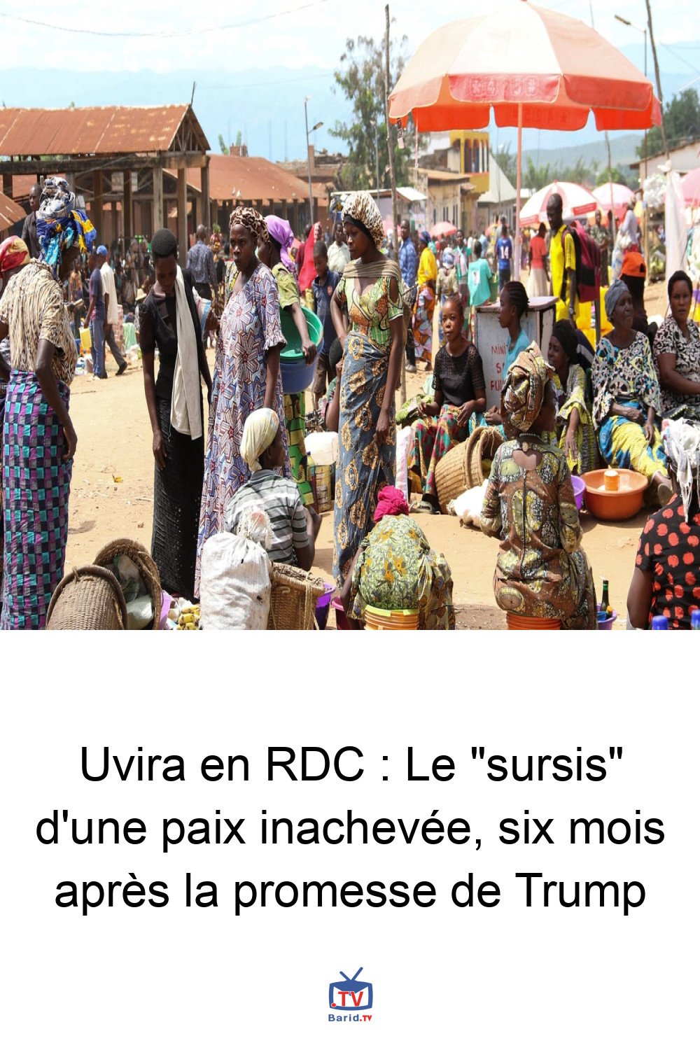 Uvira en RDC : Le "sursis" d'une paix inachevée, six mois après la promesse de Trump 4 Pinterest Hidden