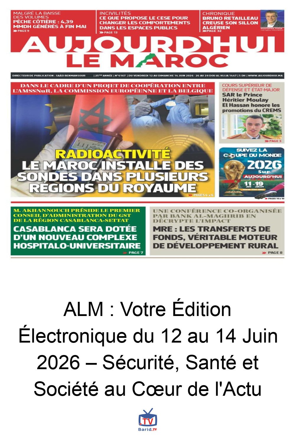 ALM : Votre Édition Électronique du 12 au 14 Juin 2026 – Sécurité, Santé et Société au Cœur de l'Actu 4 Pinterest Hidden