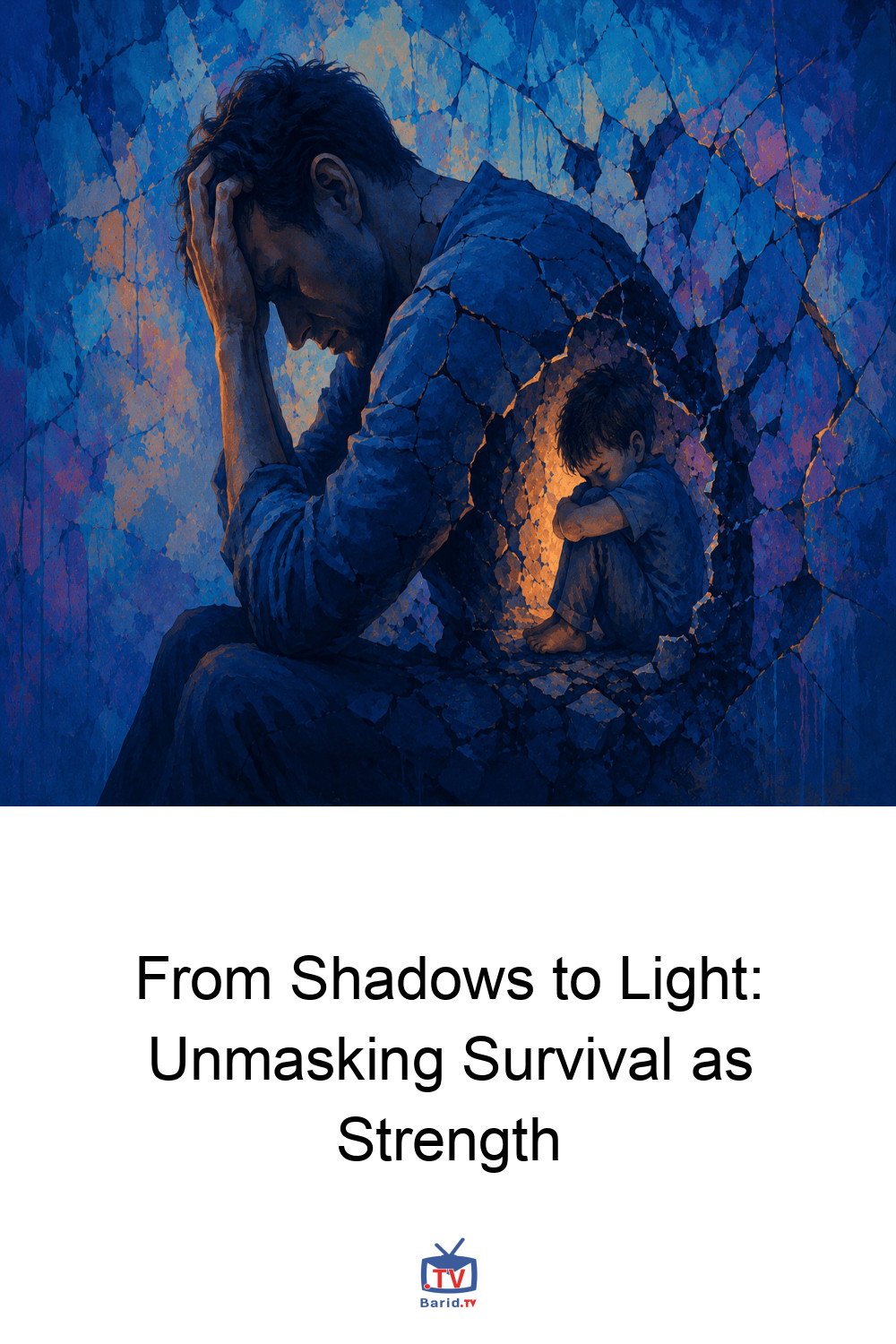 From Shadows to Light: Unmasking Survival as Strength 4 Pinterest Hidden