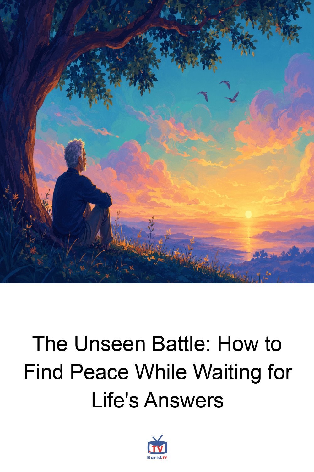 The Unseen Battle: How to Find Peace While Waiting for Life's Answers 4 Pinterest Hidden