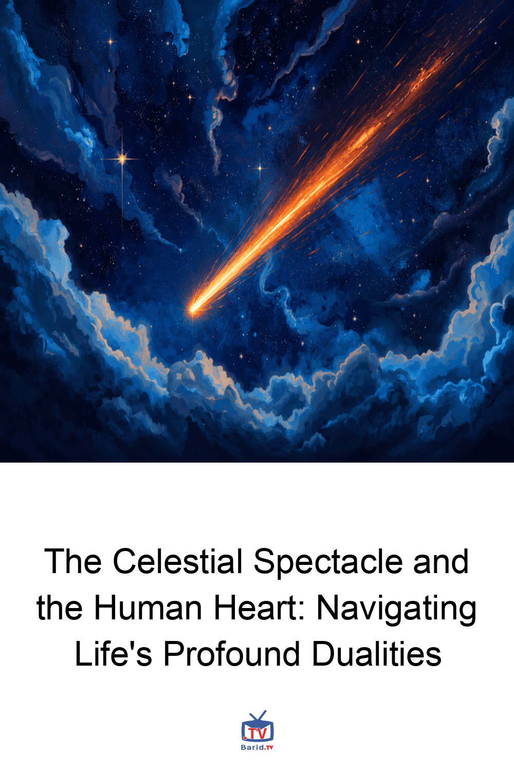 The Celestial Spectacle and the Human Heart: Navigating Life's Profound Dualities 4 Pinterest Hidden