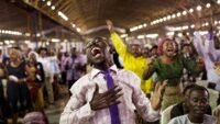 Une Église de réveil à Kinshasa.
