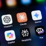 Uber logo with AI-related imagery, representing the company's new AI spending caps.