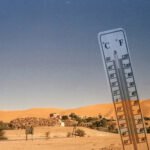 Alerte météo : vague de chaleur, de lundi à mercredi 5 Carte du Maroc avec les provinces du sud en alerte orange pour la canicule
