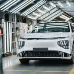 Usine européenne de Xpeng en Autriche, avec des véhicules électriques en production