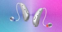 Yeasound RIC800 behind-the-ear hearing aids with the iYeasound app interface