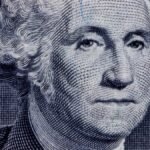 An AI-powered George Washington chatbot interface, allowing users to verbally interact with the historical figure.