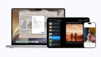 Capture d'écran de l'interface utilisateur d'iOS 27 sur un iPhone, affichant des icônes d'applications et potentiellement des éléments de l'interface Siri AI.