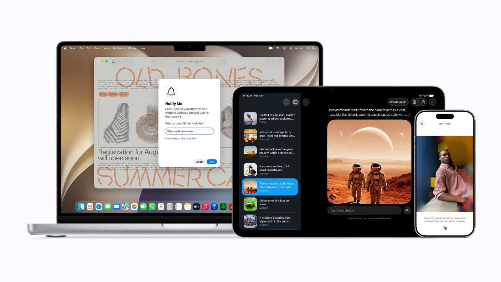 Capture d'écran de l'interface utilisateur d'iOS 27 sur un iPhone, affichant des icônes d'applications et potentiellement des éléments de l'interface Siri AI.