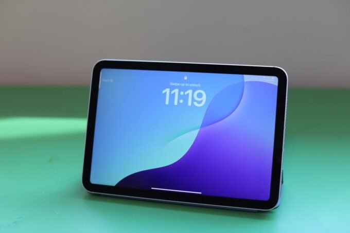 Apple iPad Pro and MacBook Pro devices on a desk, representing upcoming product releases.