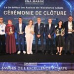 Vue d'ensemble des Assises de l'Excellence Achats 2026 à Marrakech, avec le logo SEMS, illustrant l'intégration de l'IA dans la transformation des achats au Maroc.
