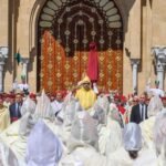 Sa Majesté le Roi Mohammed VI présidant la cérémonie d'allégeance à Tétouan lors de la Fête du Trône.