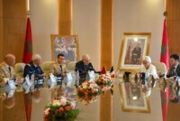 Abdeltif Loudyi et Catherine Vautrin lors de leur rencontre à Rabat pour renforcer la coopération militaire.