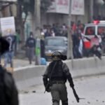 صورة توضيحية لعمليات اقتحام في مخيم فلسطيني