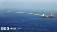 صورة جوية لضربات عسكرية أو جنود أمريكيين في الشرق الأوسط