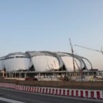 روشن السعودية تطلق مبادرة لتمويل ملعب أرامكو لمونديال 2034 عبر استقطاب استثمارات خاصة 6 أعمال بناء جارية في ملعب أرامكو بالسعودية، أحد ملاعب مونديال 2034، التقطت الصورة بهاتف محمول في 13 يوليو 2026.