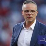 المدرب محمد وهبي يتحدث في مؤتمر صحفي بعد مباراة المغرب وفرنسا في كأس العالم 2026