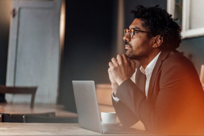 Mastering the Unknown: How to Make High-Stakes Decisions When Certainty is a Myth 9 A person navigating a complex, foggy path, symbolizing decision-making in uncertainty.