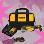 DeWalt's Ultimate DIY Workhorse: The Oscillating Multitool, Now 55% Off at Lowe's 4th of July Sale 3 DeWalt 20-volt oscillating multitool kit with battery, charger, and blades on sale at Lowe's