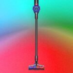 Dyson V10 Konical cordless vacuum cleaner showcasing its design and features