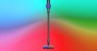 Dyson V10 Konical cordless vacuum cleaner showcasing its design and features