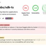 Injective Labs GitHub Breach: Crypto Wallets Under Threat from Malicious npm Package 6 Illustration of a compromised GitHub repository or a padlock with cryptocurrency symbols, representing a software supply chain attack on crypto wallets.