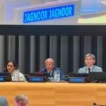 Benacer Boulaajoul, Directeur général de la NARSA, s'exprimant lors de la réunion multipartite sur la sécurité routière au siège des Nations Unies à New York.