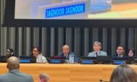 Benacer Boulaajoul, Directeur général de la NARSA, s'exprimant lors de la réunion multipartite sur la sécurité routière au siège des Nations Unies à New York.