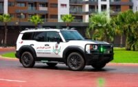 Véhicules de patrouille intelligents Amane et Madar de la DGSN déployés à Casablanca, symbolisant la modernisation de la sécurité urbaine.
