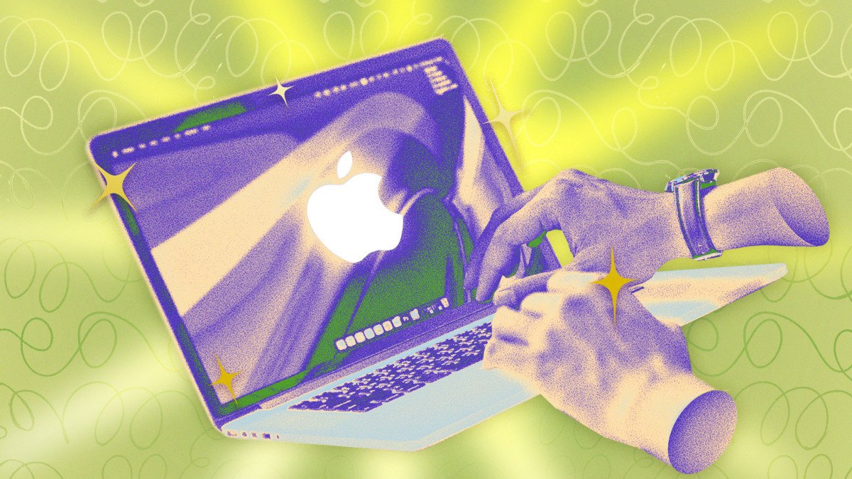 A sleek MacBook Pro displaying a vibrant screen, illustrating its powerful capabilities and design.