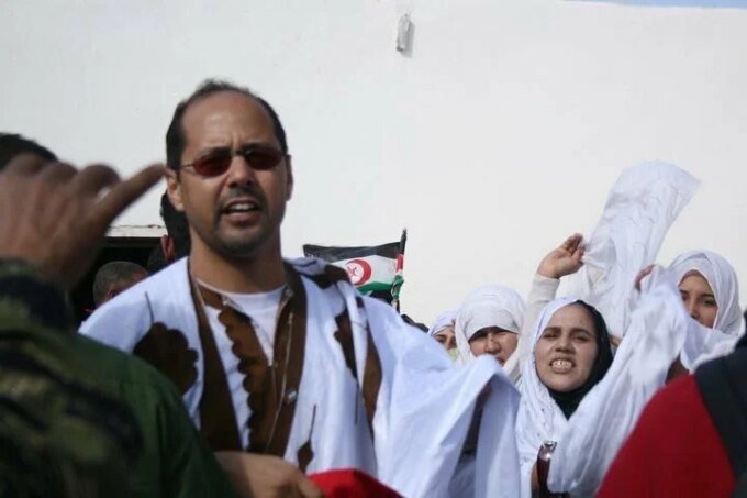 Portrait du détenu sahraoui Naama Asfari