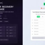 Illustration of OkoBot malware attacking a hardware wallet desktop application, showing a phishing prompt for a seed phrase.