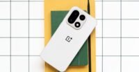 OnePlus smartphone with The Verge logo, symbolizing the brand's presence in the US and Europe.