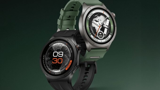 OnePlus Watch 4 : La montre connectée premium à saisir d'urgence sur AliExpress ! 9 La OnePlus Watch 4, une montre connectée élégante avec un boîtier en titane et un écran OLED lumineux, affichant l'heure et des données sportives.