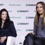 Phoebe Gates, co-founder of the AI shopping app Phia, amidst controversy over alleged 'cookie stuffing' practices.