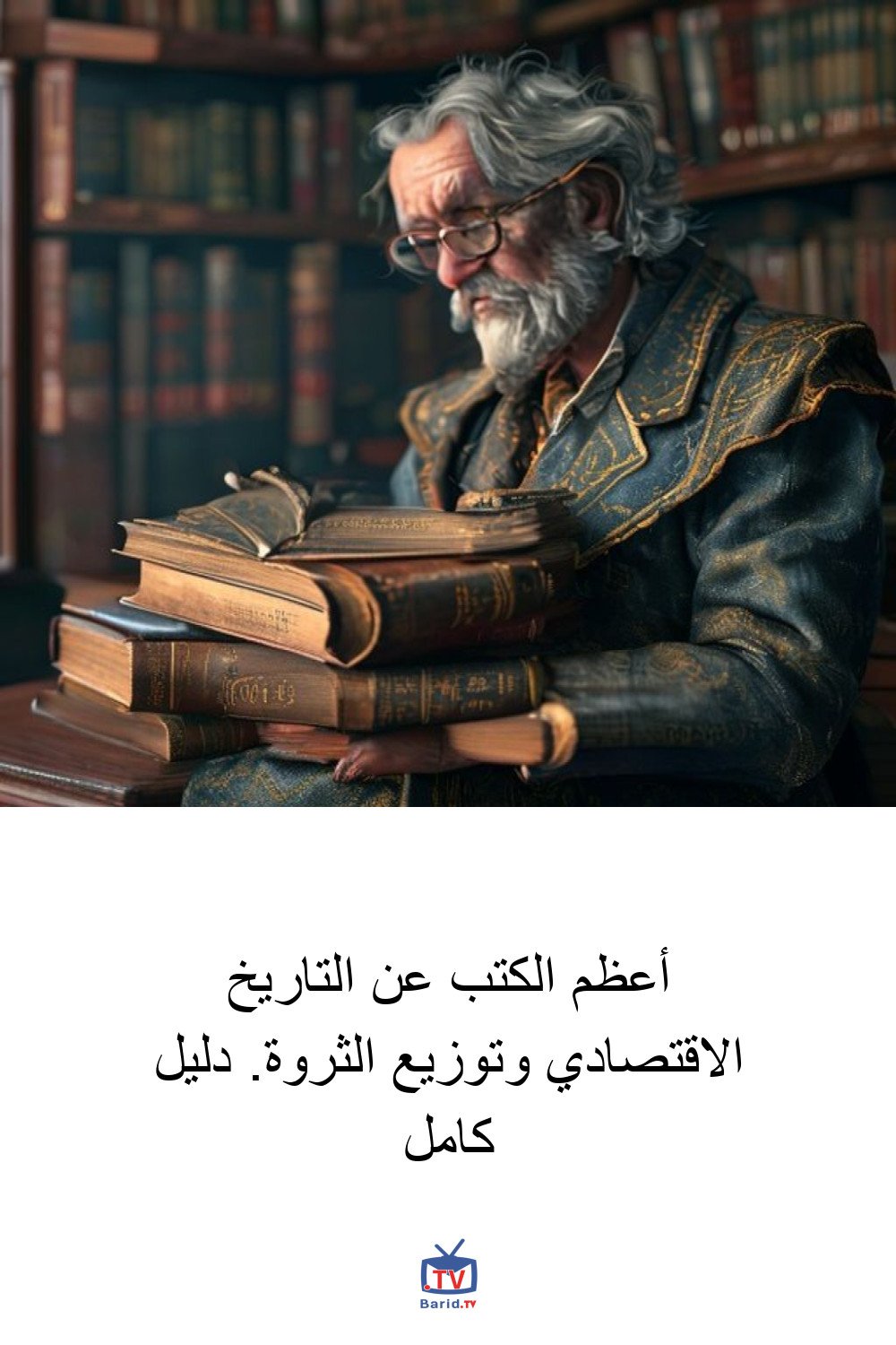 أعظم الكتب عن التاريخ الاقتصادي وتوزيع الثروة. دليل كامل 4 Pinterest Hidden